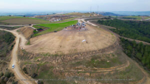 Rüzgarli Tepe, close to Adana. Spacious Take off, ideal for first high flights (Level 3). Landing are is endless.